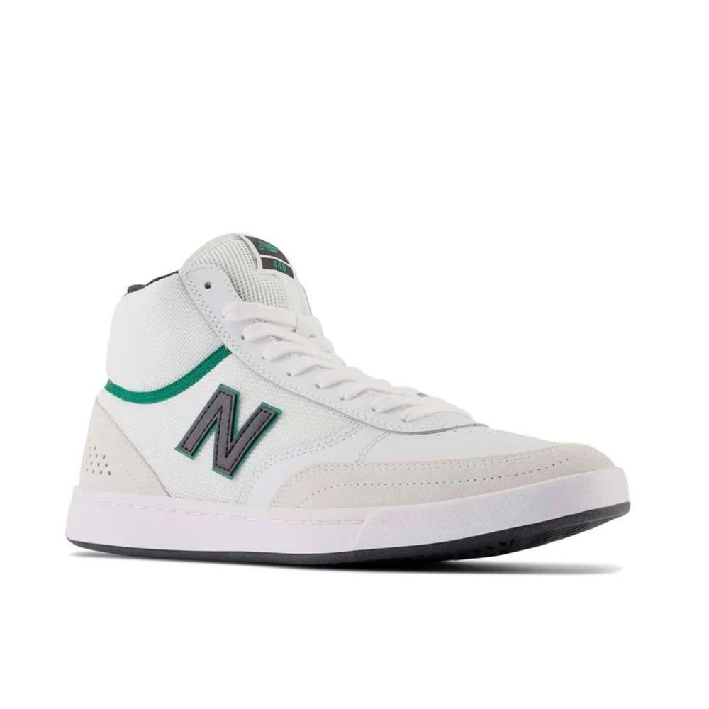 Tênis New Balance Numeric 440 High Branco/Verde