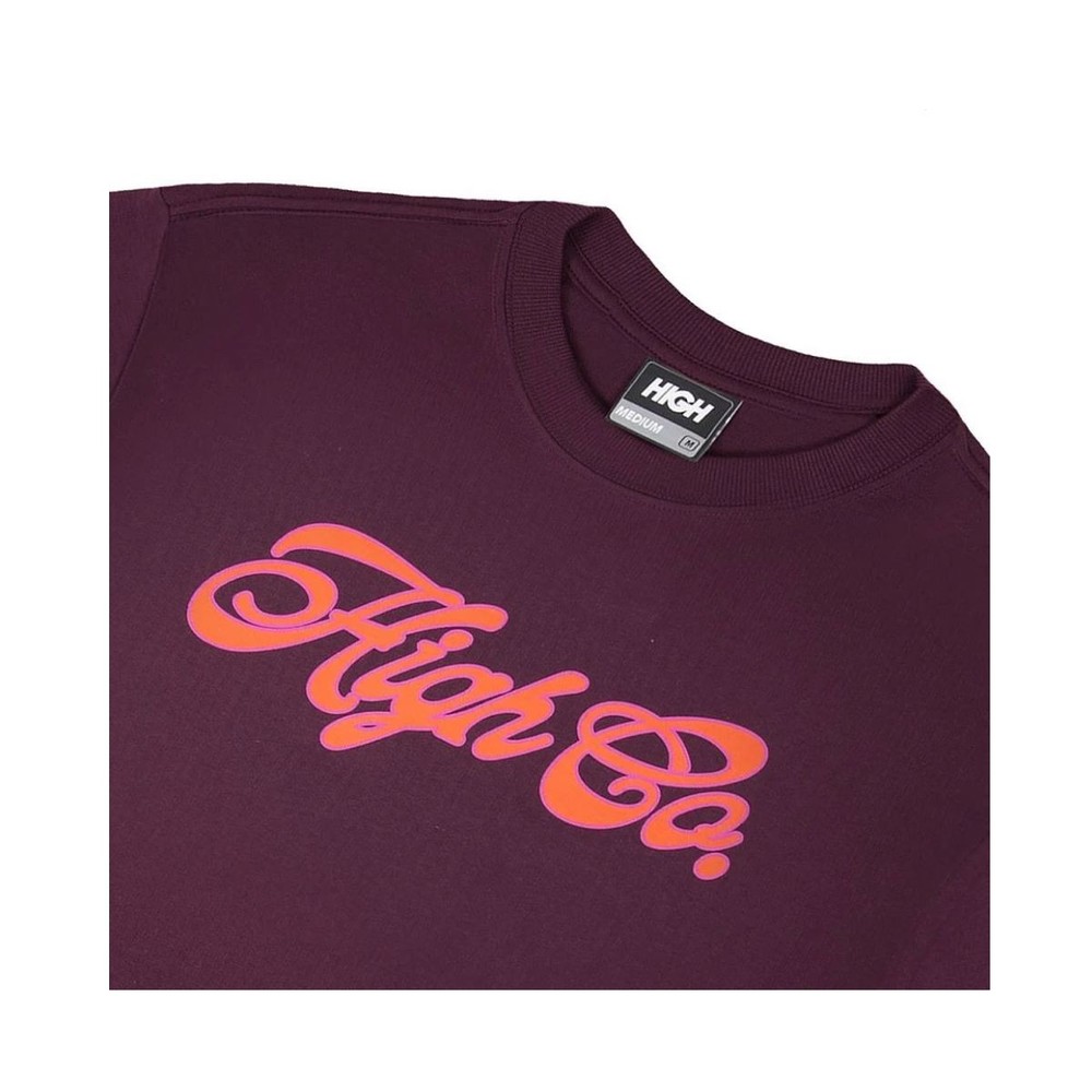 Camiseta High Script Wine