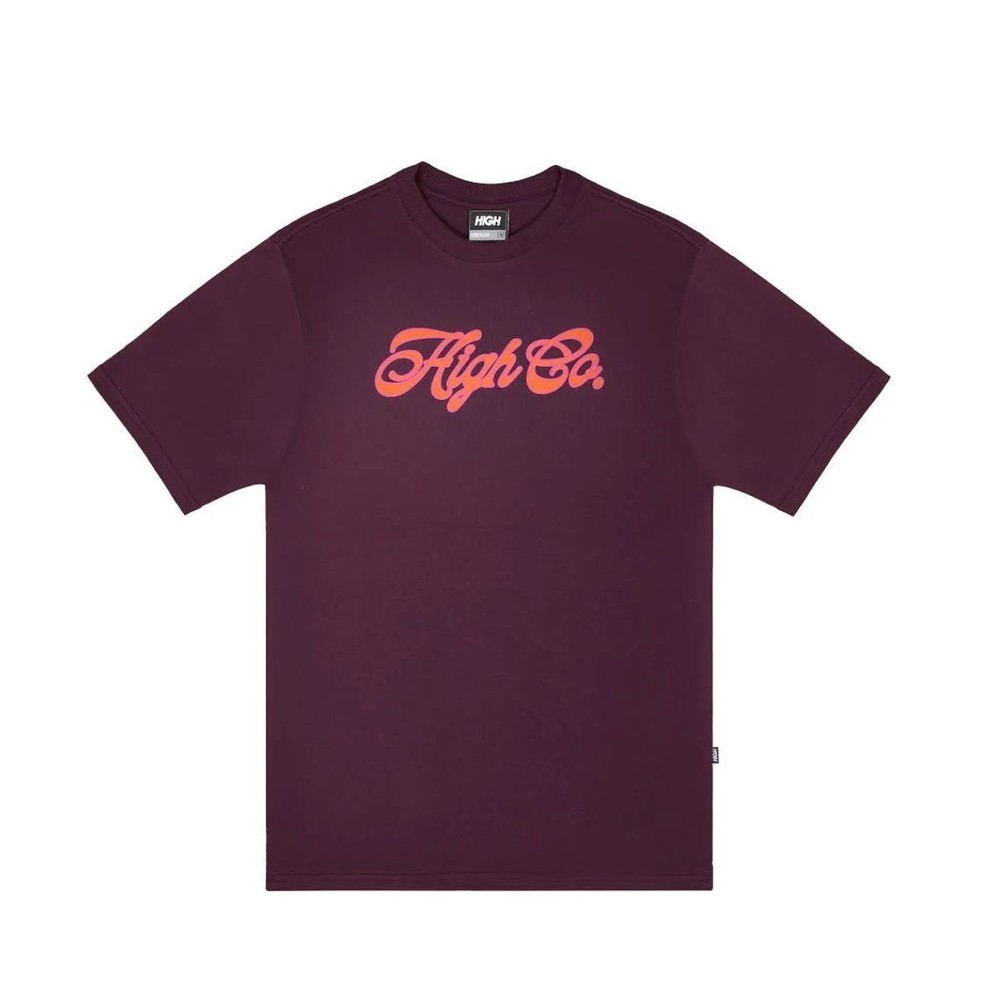 Camiseta High Script Wine