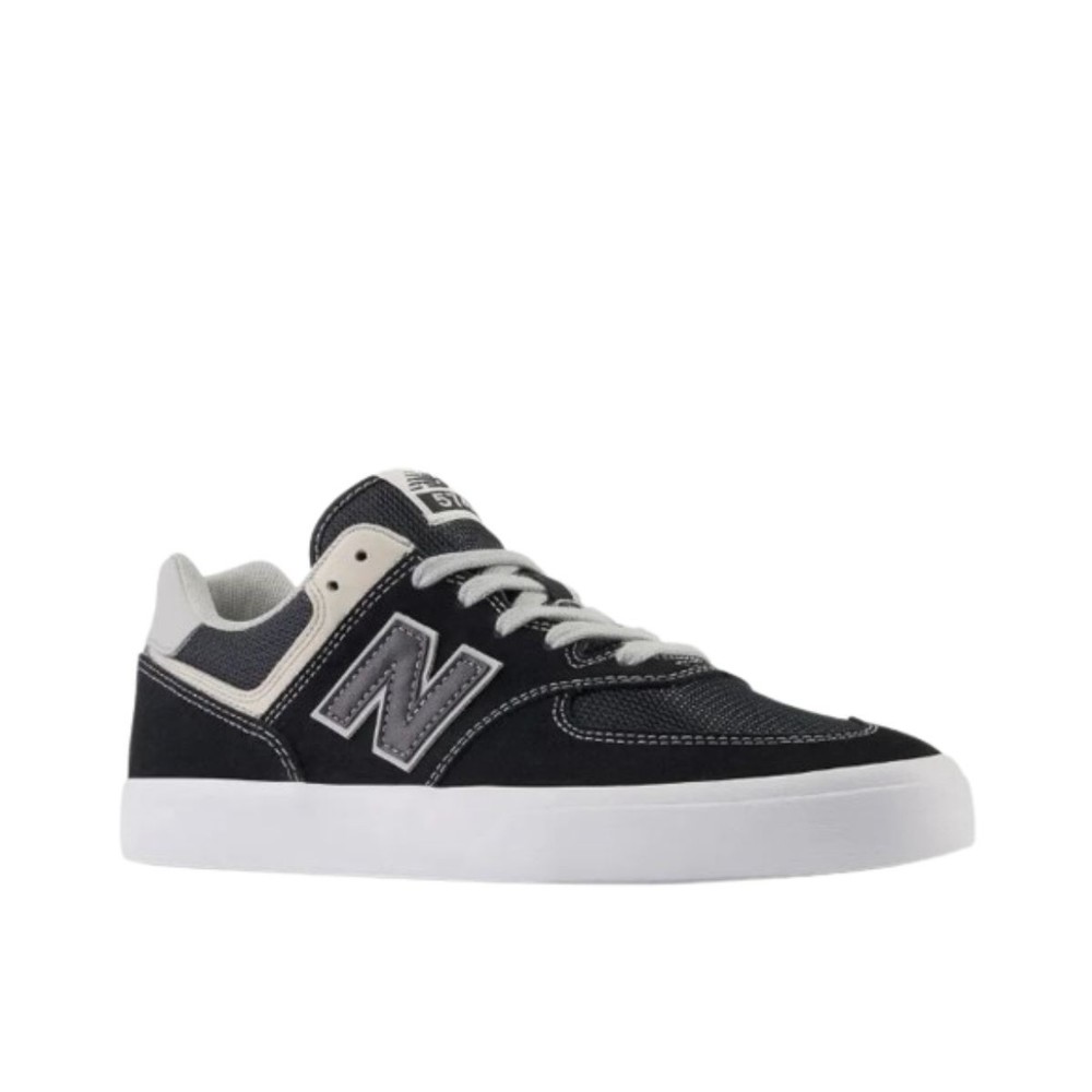 Tênis New Balance Numeric 574 Vulc Preto/Cinza