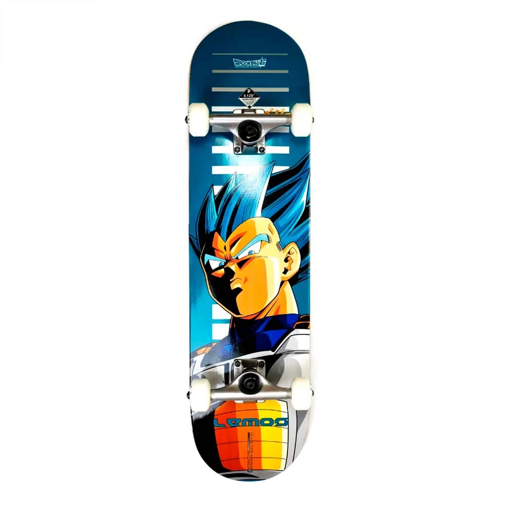 Skate Montado Primitive x Dragon Ball Z Vegeta Tiago Lemos 