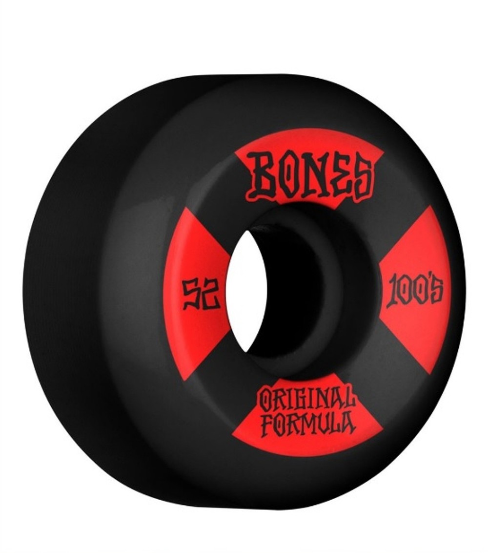 Roda Bones 52MM OG Formula V5 Black Red 