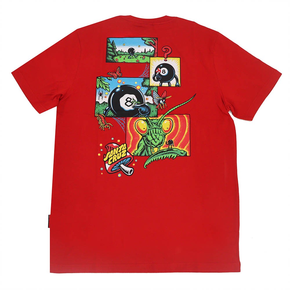 Camiseta Santa Cruz Winkowski 8Ballr Comic Vermelho