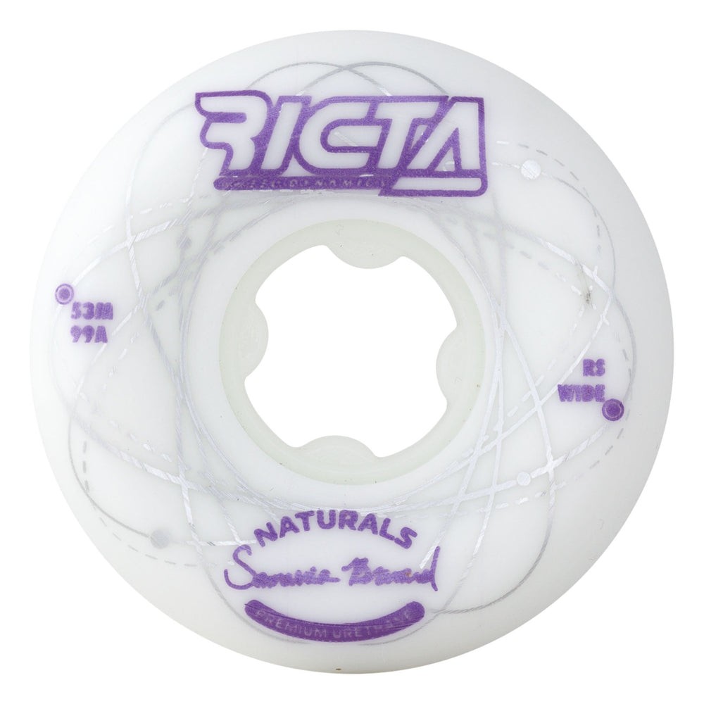 Roda Ricta Brevard Source Naturals Wide 53MM/99A - White