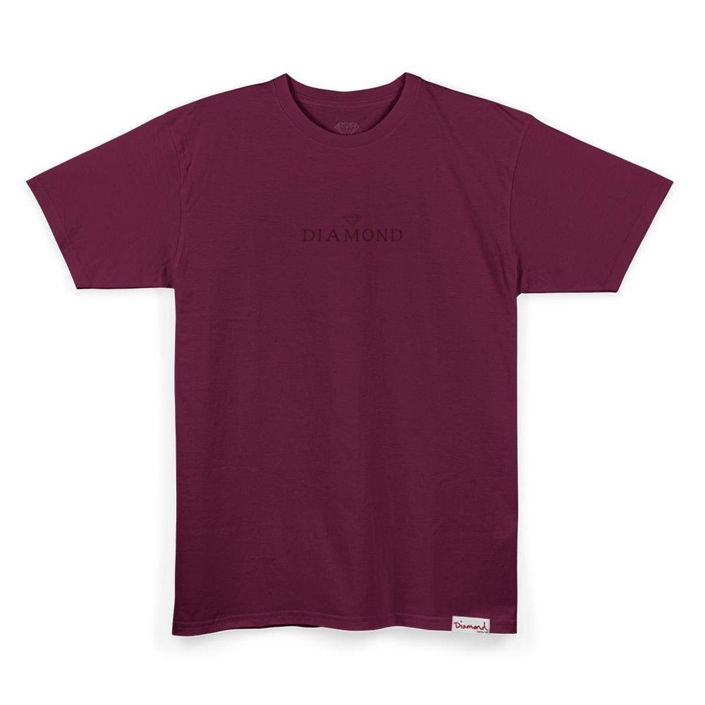 Camiseta Diamond Classic Marsala