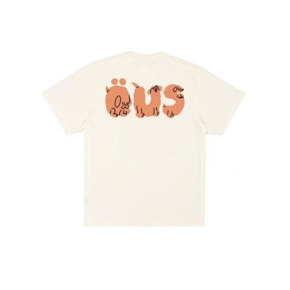 Camiseta Ous Salsicha Off White