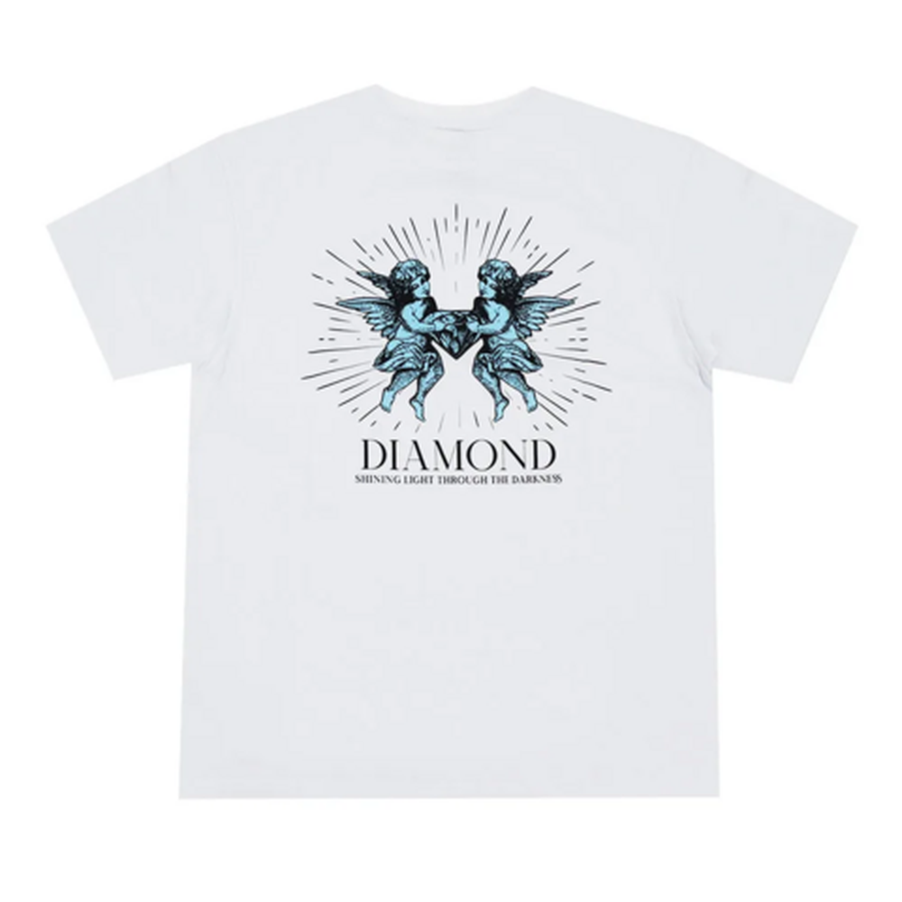 Camiseta Diamond Shine Bright Angels Branco