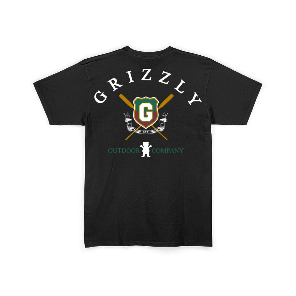 Camiseta Grizzly Cambridge Preto