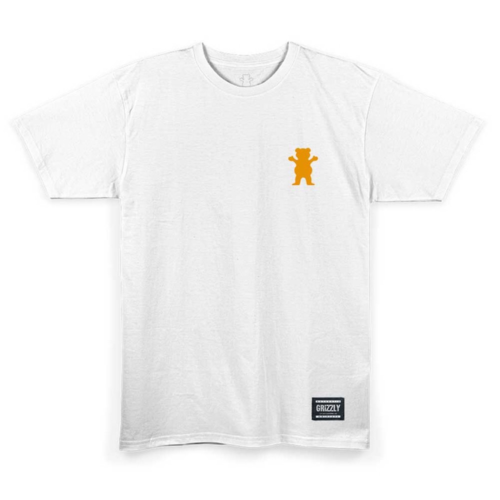 Camiseta Grizzly Mini OG Bear Branco