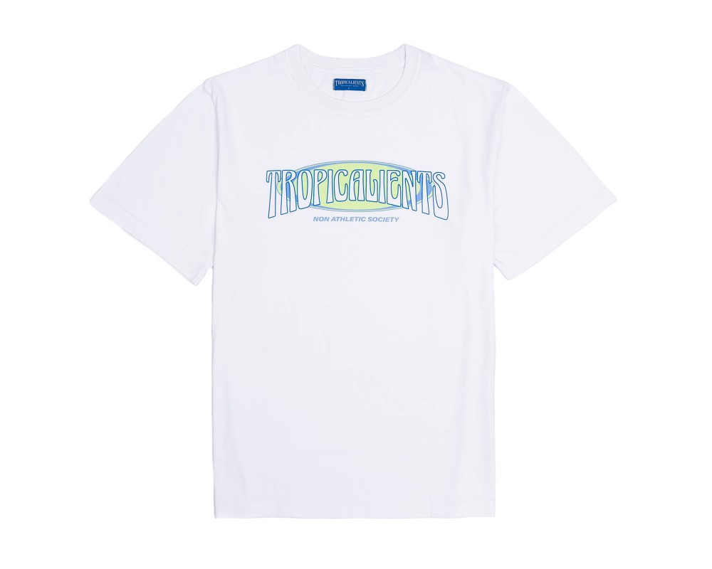 Camiseta Tropicalients Non-Athletic Society Branco