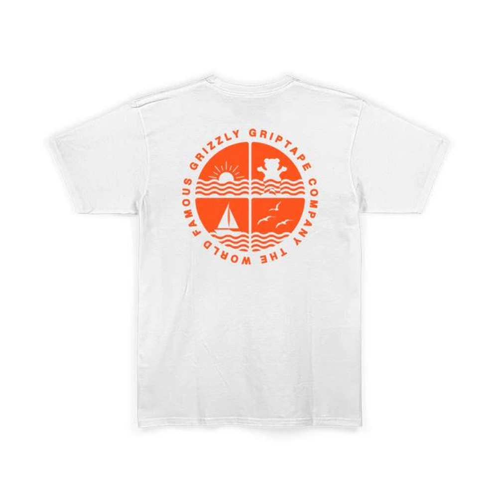 Camiseta Grizzly Terrain Branco