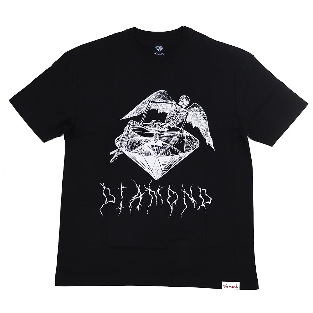 Camiseta Diamond Skulls And Diamonds Preto