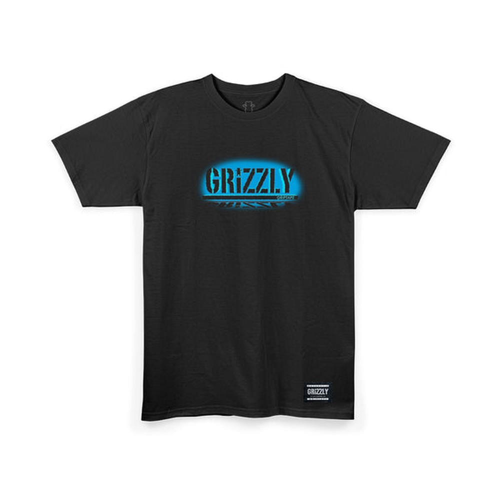 Camiseta Grizzly Spotlight Preto