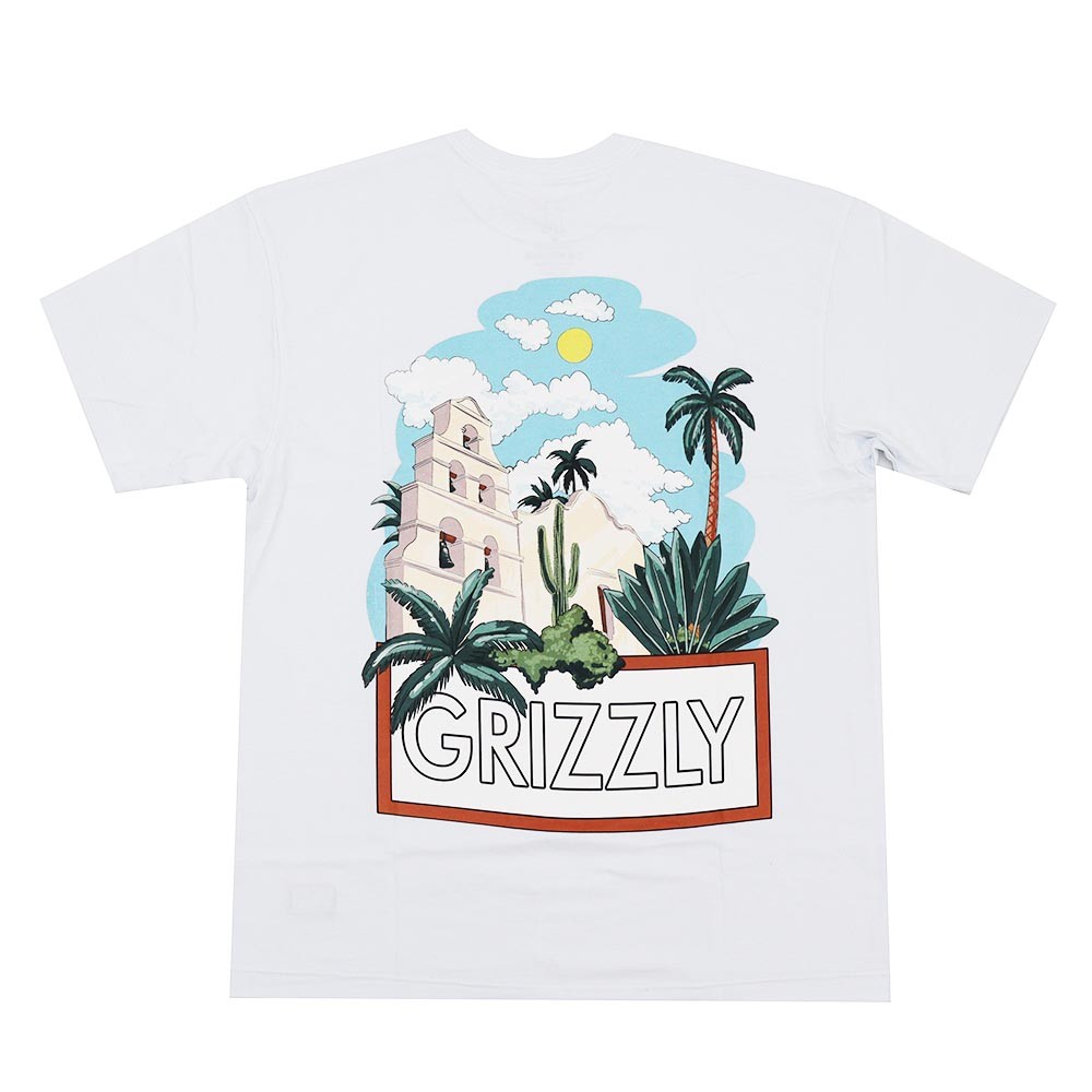 Camiseta Grizzly Cabana Branco