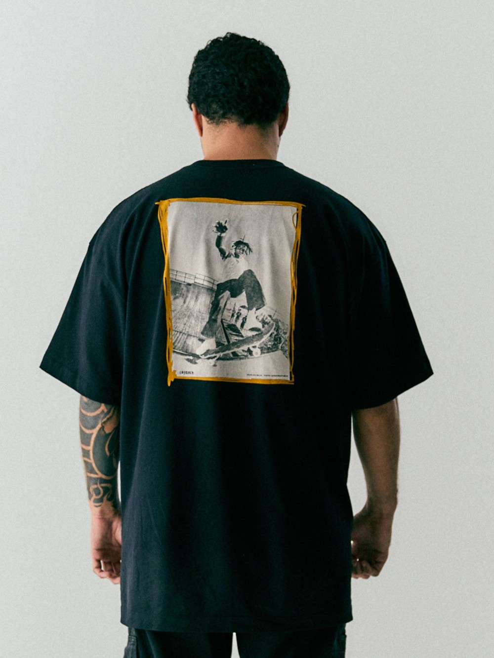 Camiseta Layback Gnarlon Preto