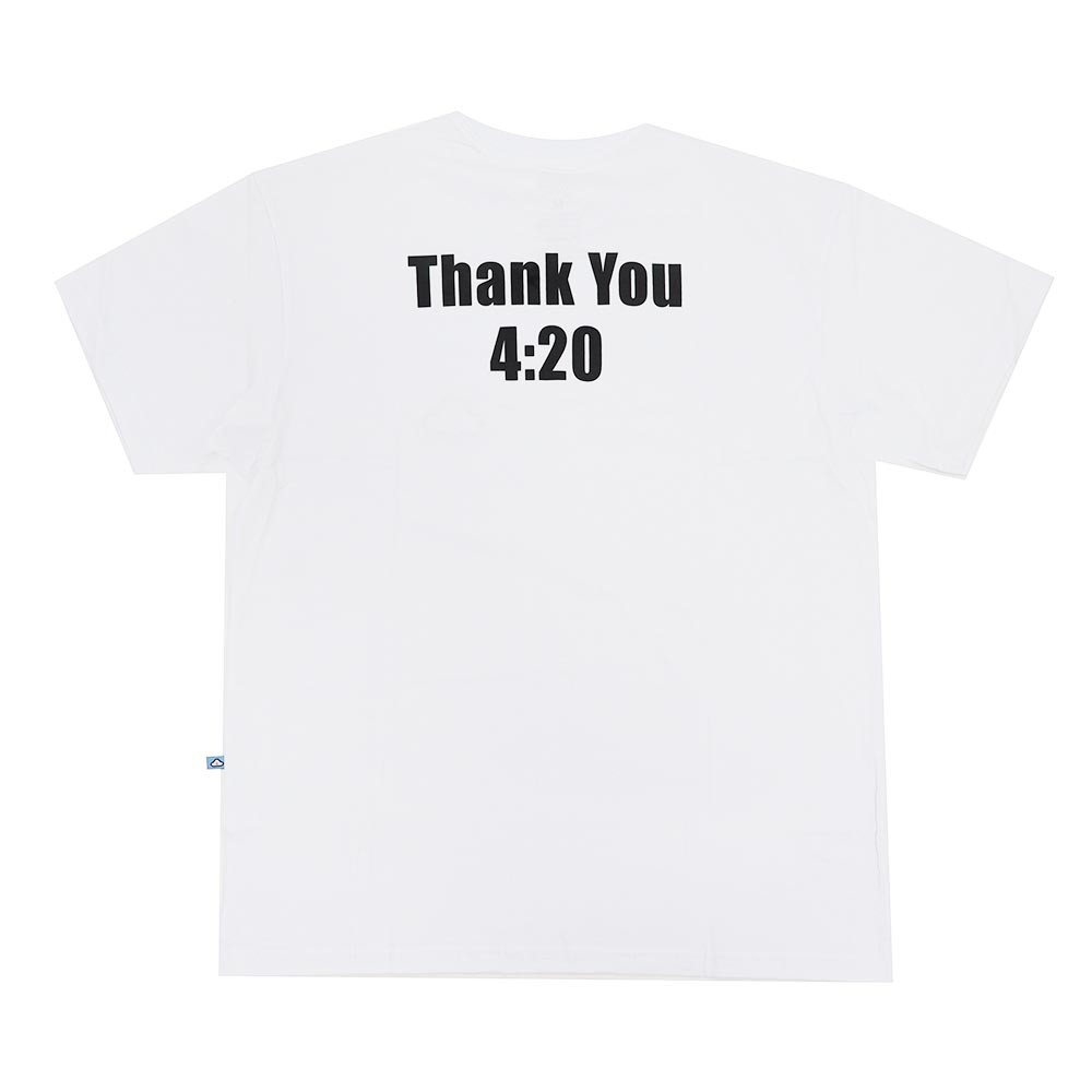 Camiseta Thank You 4:20 Branco