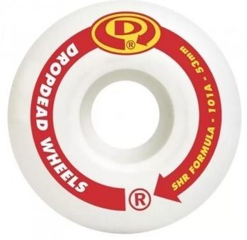 Roda Drop Dead Circle SHR 53MM/101A - Vermelho