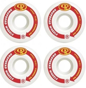Roda Drop Dead Circle SHR 53MM/101A - Vermelho