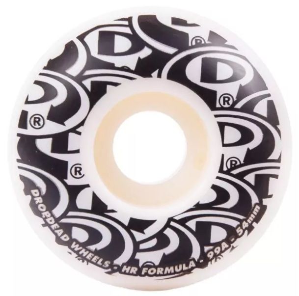 Roda Drop Dead Caos HR 54MM/99A - Cinza