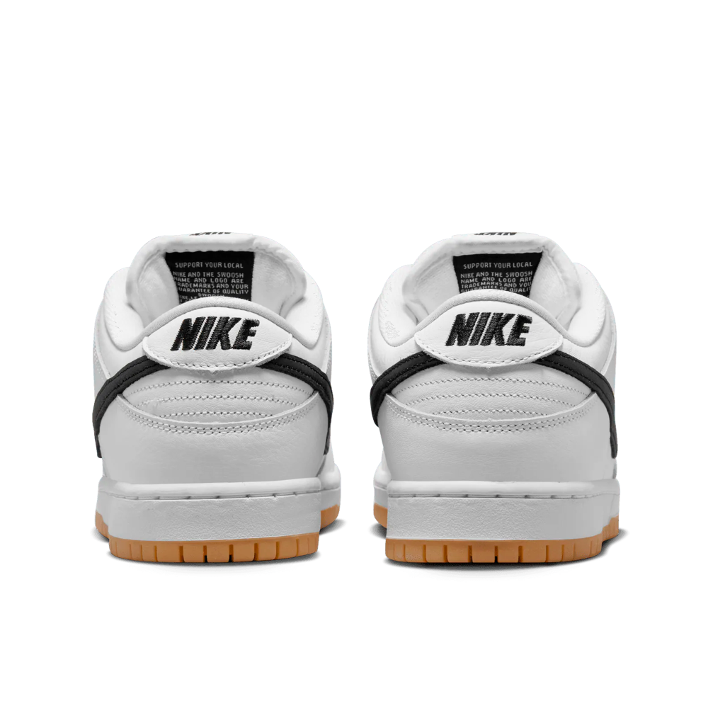Tênis Nike SB Dunk Low Pro White/Gum REF: CD2563-101