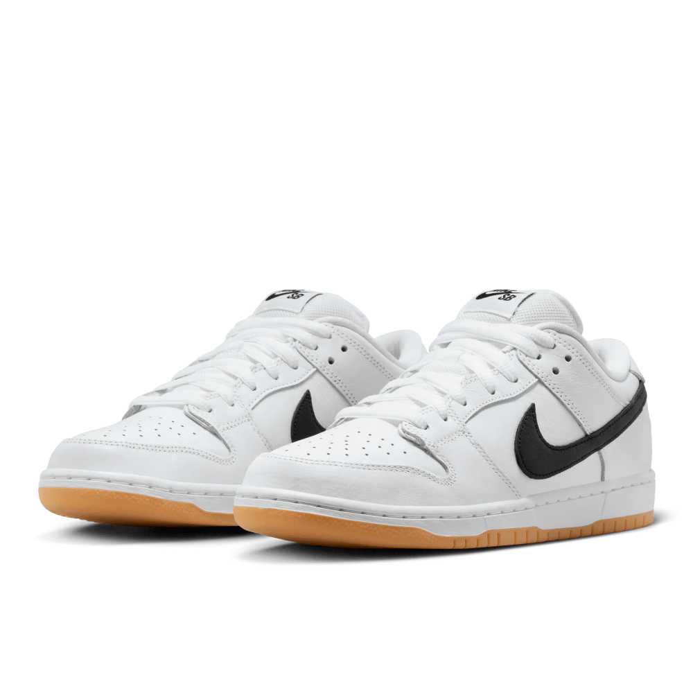 スケートボード NIKE SB DUNK LOW PRO CD2563-101 Tênis Nike SB Dunk Low Pro White/Gum REF: CD2563-101