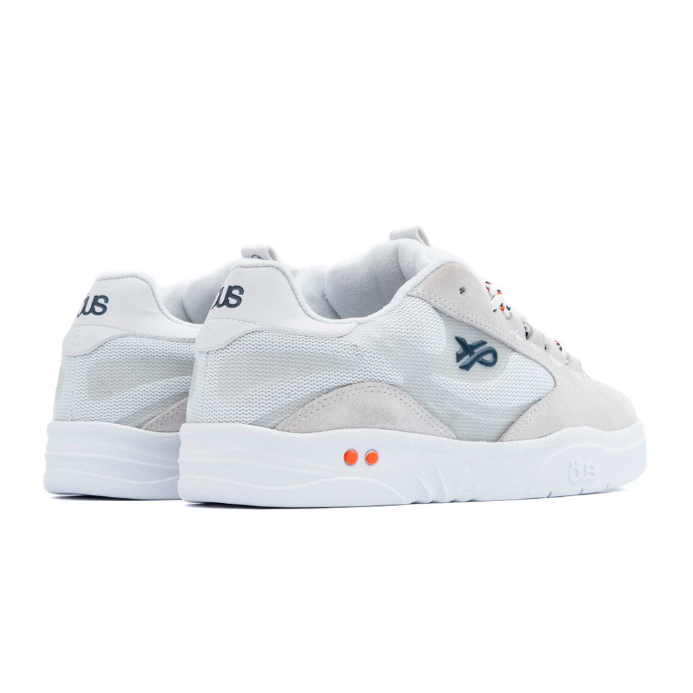 Tênis Ous Fluente GTX Cinza Azul Branco Essencial