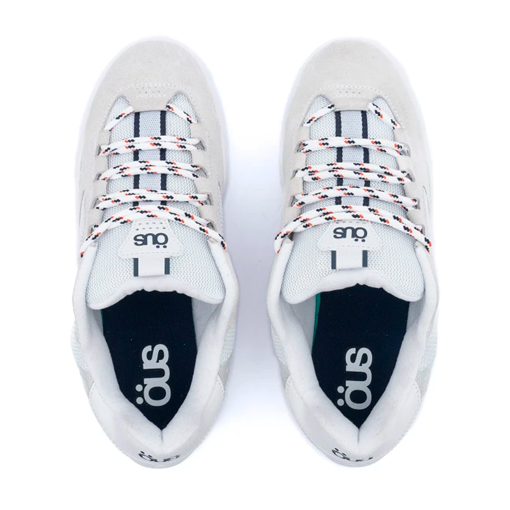 Tênis Ous Fluente GTX Cinza Azul Branco Essencial