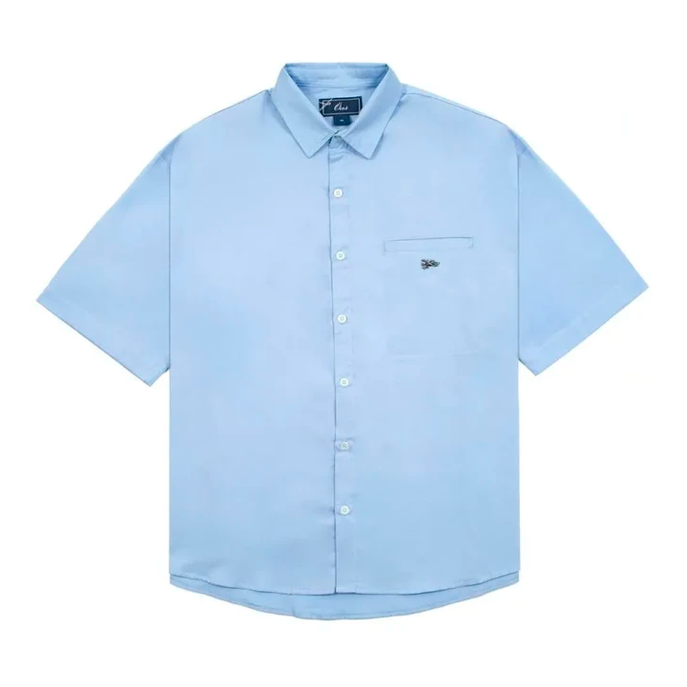 Camisa Ous Relax Azul