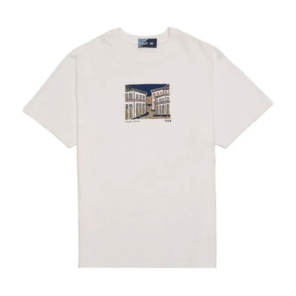 Camiseta Ous Cidade Entalhada Pristine