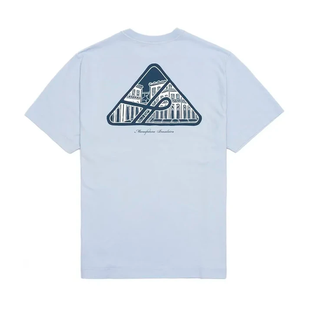 Camiseta Ous Pedra Sabão Azul Claro