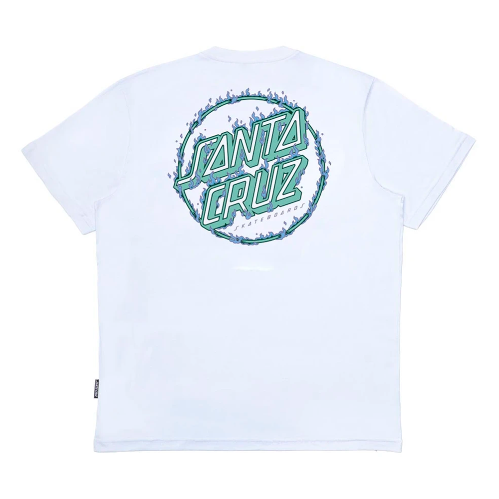 Camiseta Santa Cruz Burnt Opus Branco