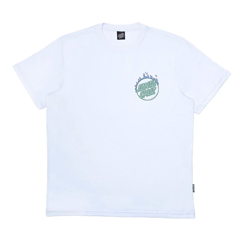 Camiseta Santa Cruz Burnt Opus Branco
