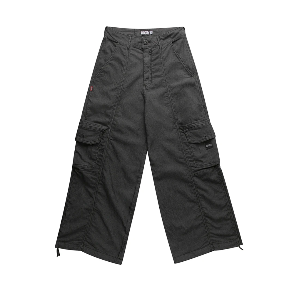 Calça High Cargo Girls Black