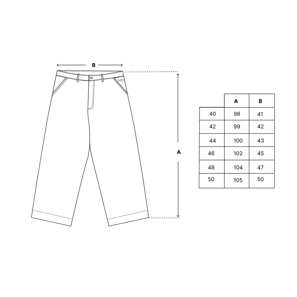 Calça Class Baggy Carpenter ULM Black