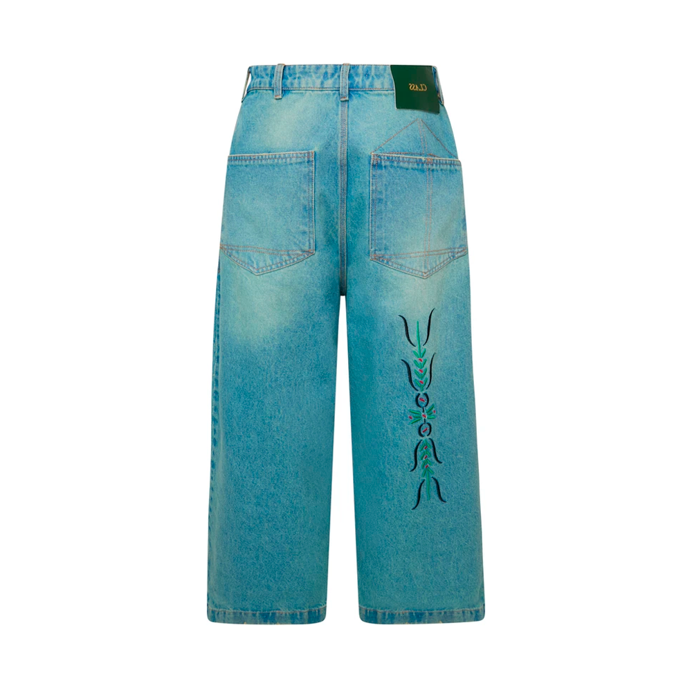 Calça Class Stonewashed Baggy Rabiola Blue