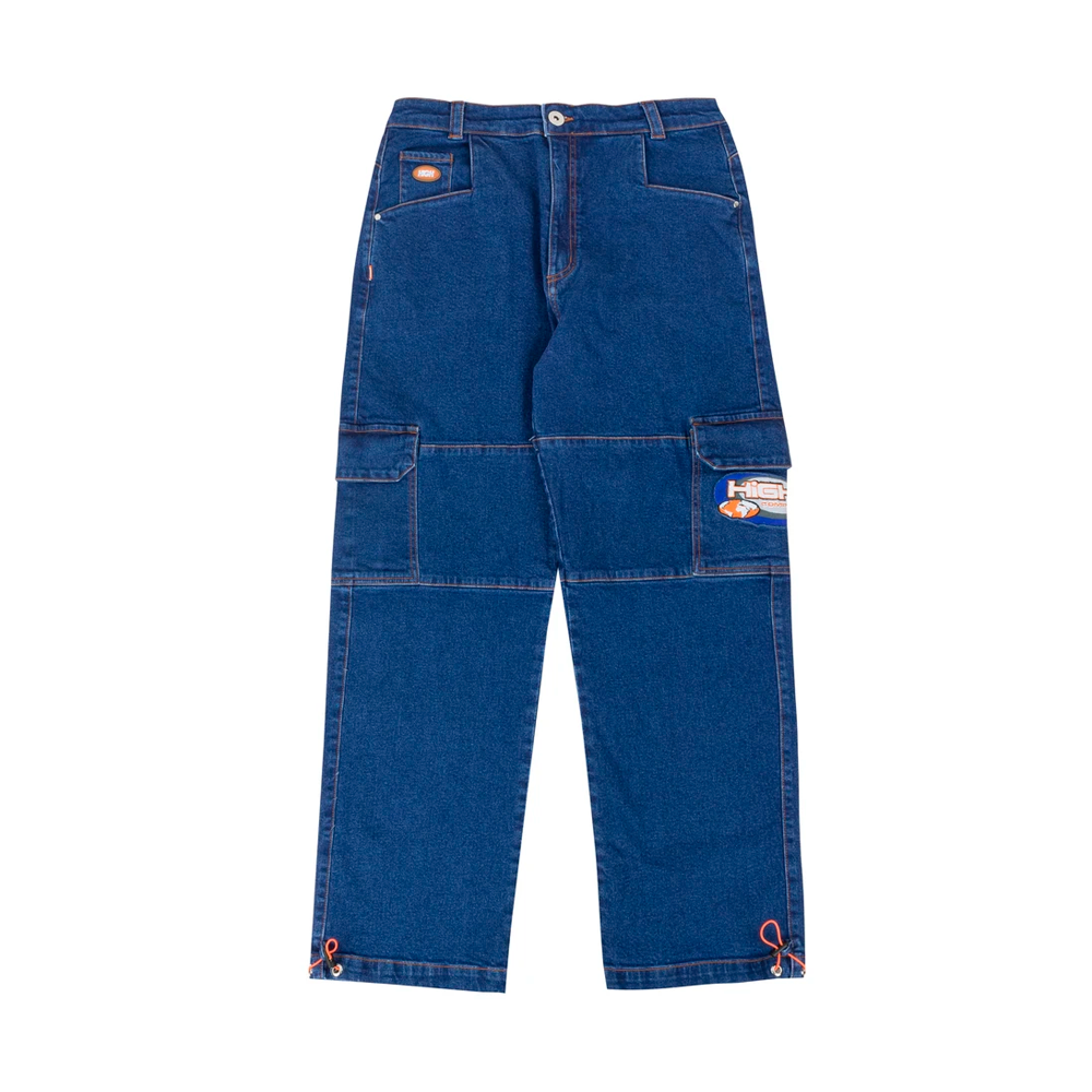 Calça High Jeans Planet Azul