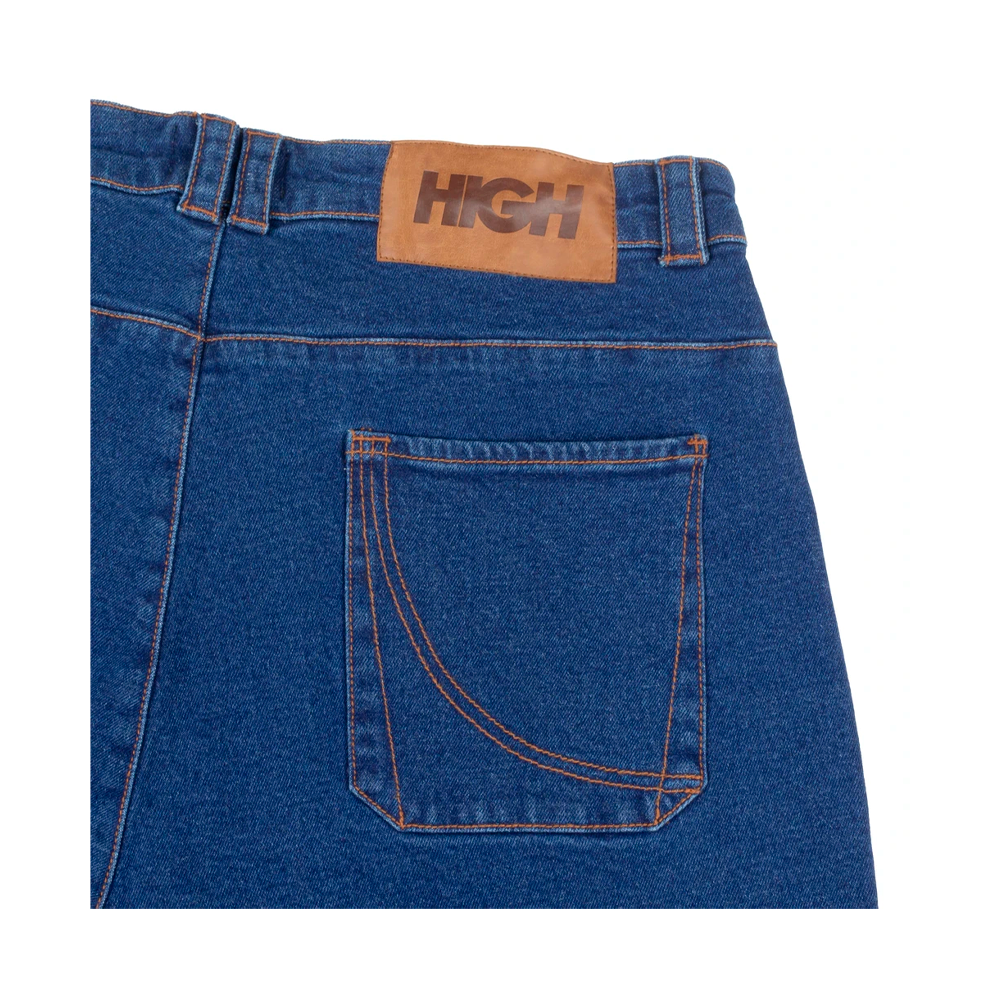 Calça High Jeans Planet Azul