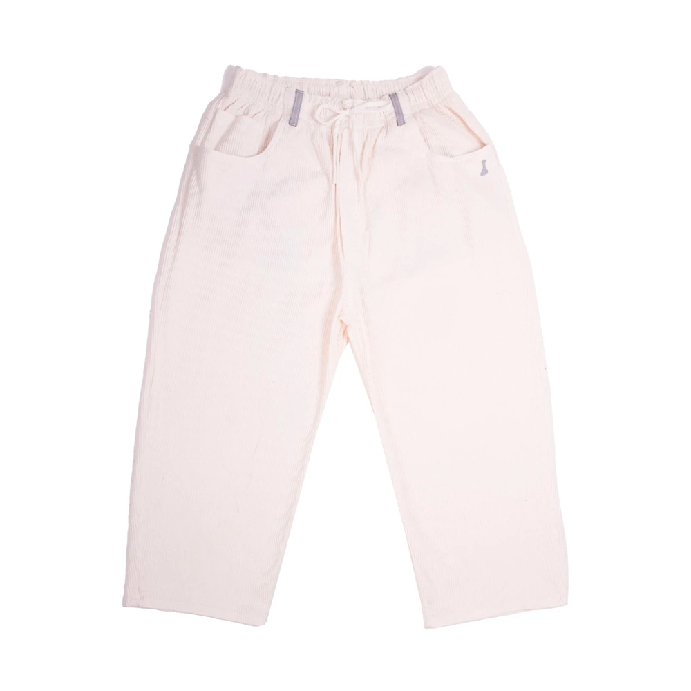 Calça Fate Balon Cotelê Off White
