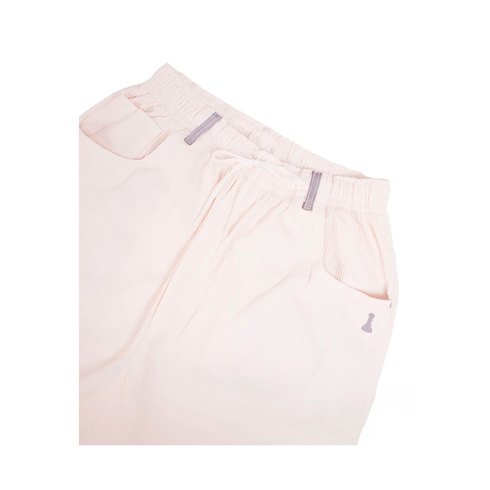 Calça Fate Balon Cotelê Off White