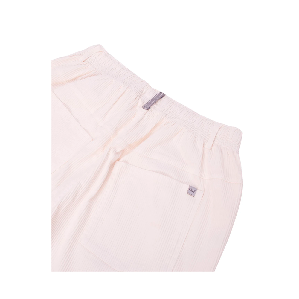 Calça Fate Balon Cotelê Off White