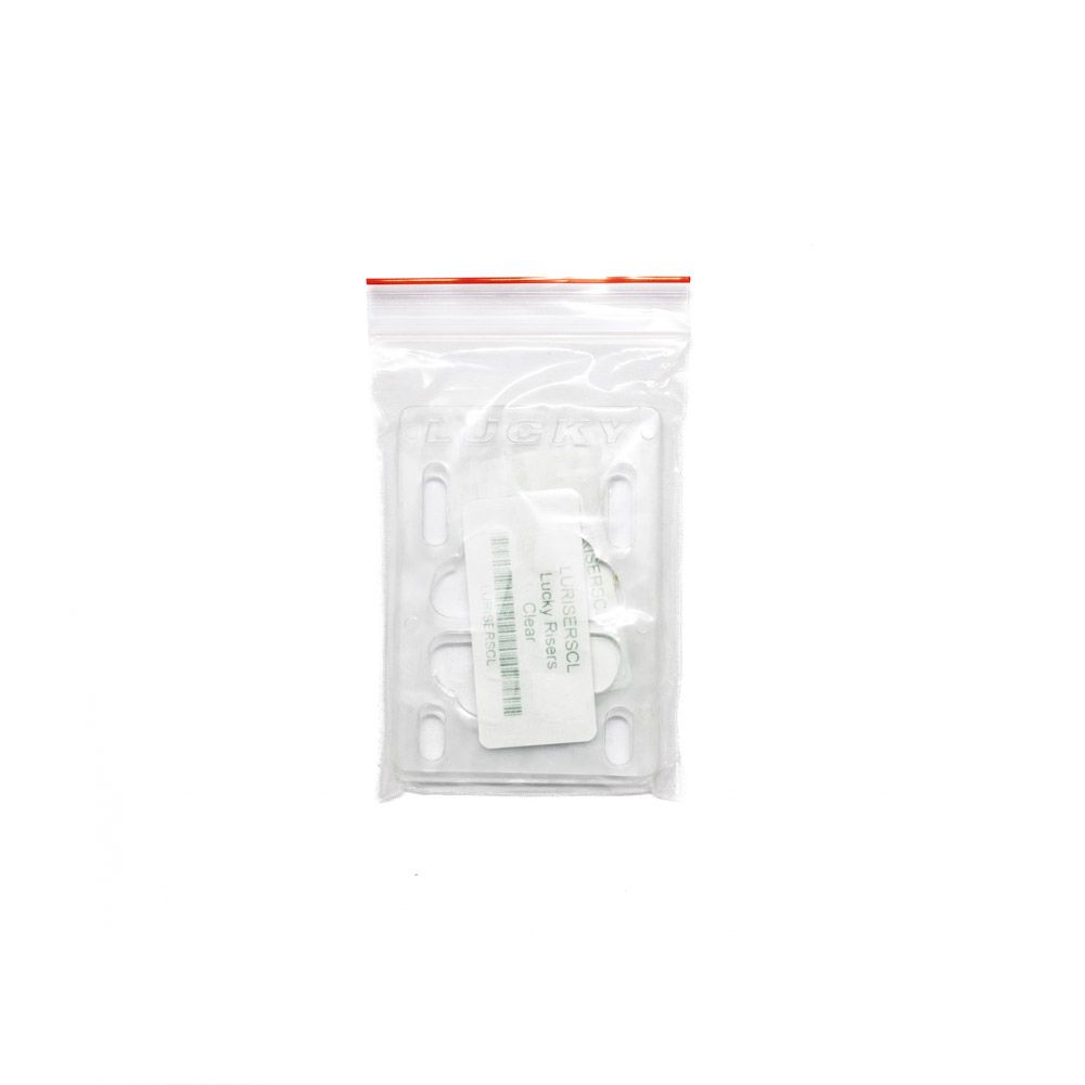 Pads Lucky Risers 1/8 Clear