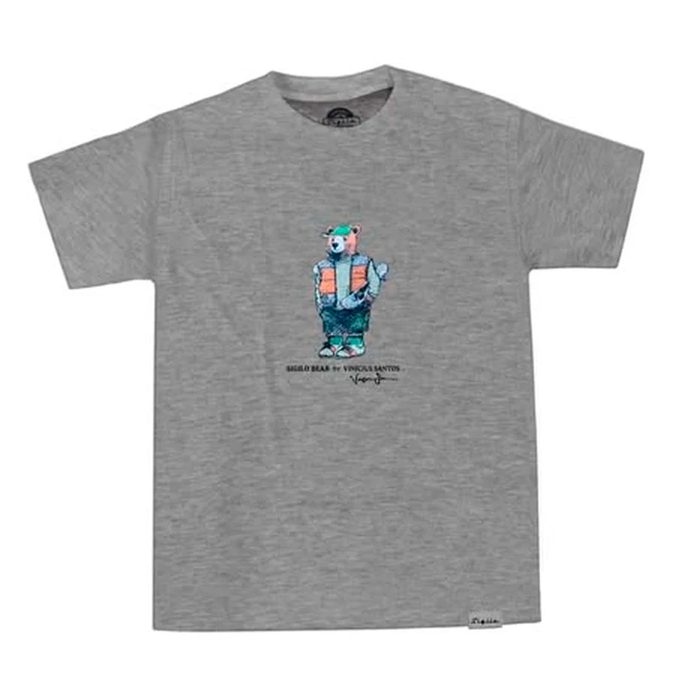 Camiseta Sigilo Bear x Vinicius Santos Cinza