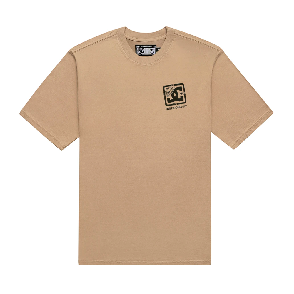 Camiseta High x DC Spray Beige