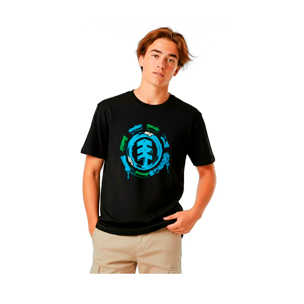 Camiseta Element Rolling Dead LG Preto