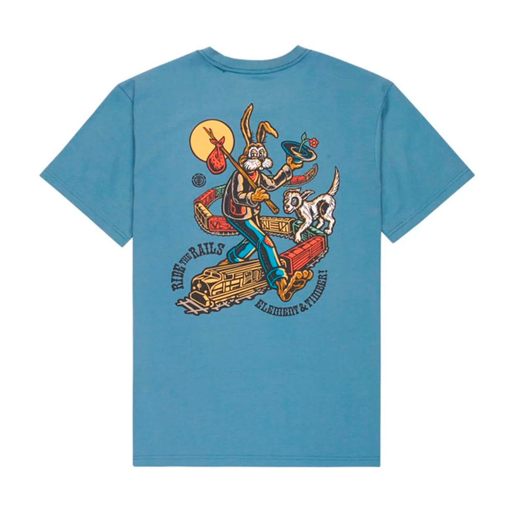 Camiseta Element Timber On Track Azul