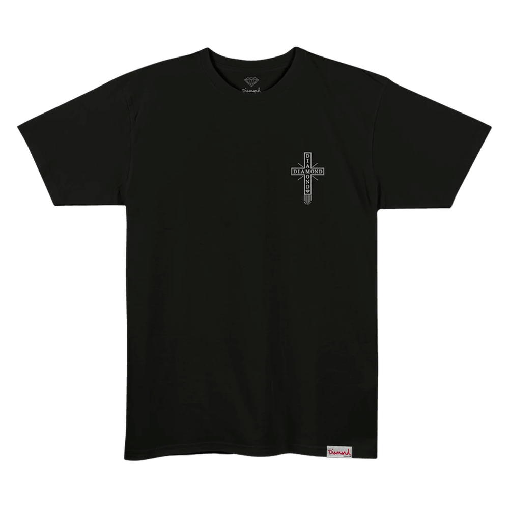 Camiseta Diamond Skate Life Cross Black