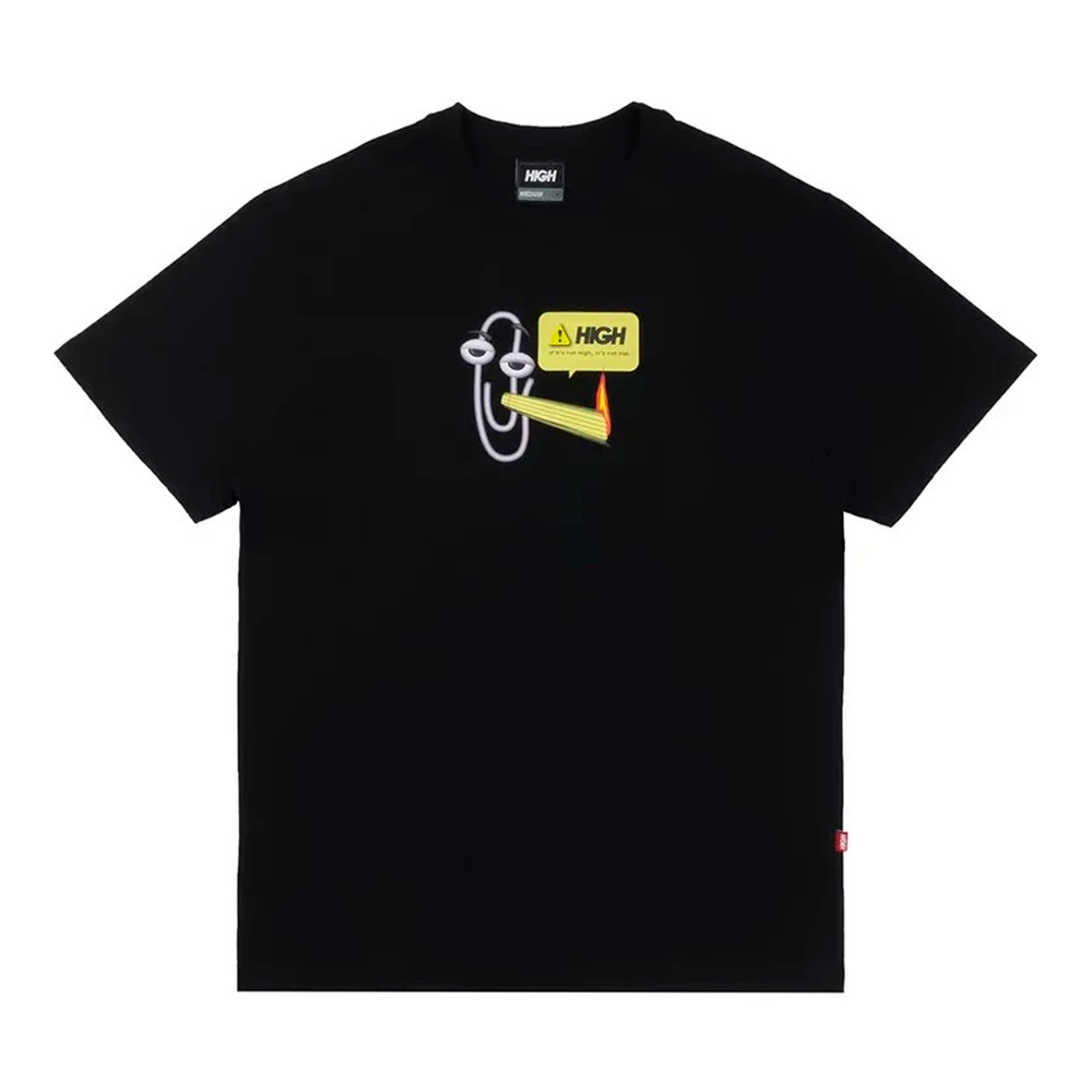 Camiseta High Clip Preta