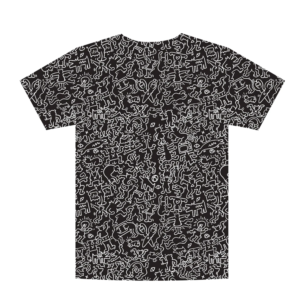 Camiseta Grizzly Write Idea Fullprint Preto