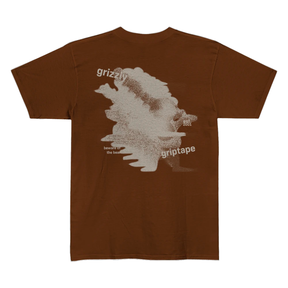 Camiseta Grizzly Cluster Chocolate