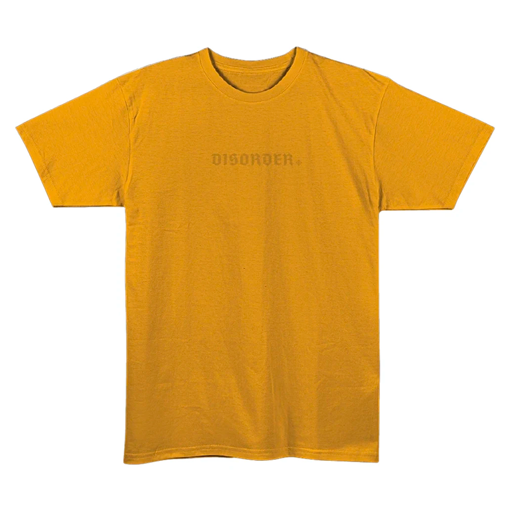 Camiseta Disorder Wordmark Amarelo
